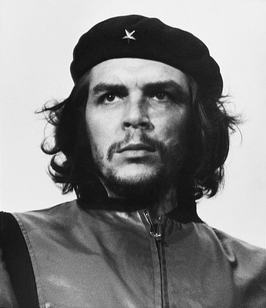 Guerrillero Heroico - Che Guevara at the funeral for the victims of the La Coubre explosion