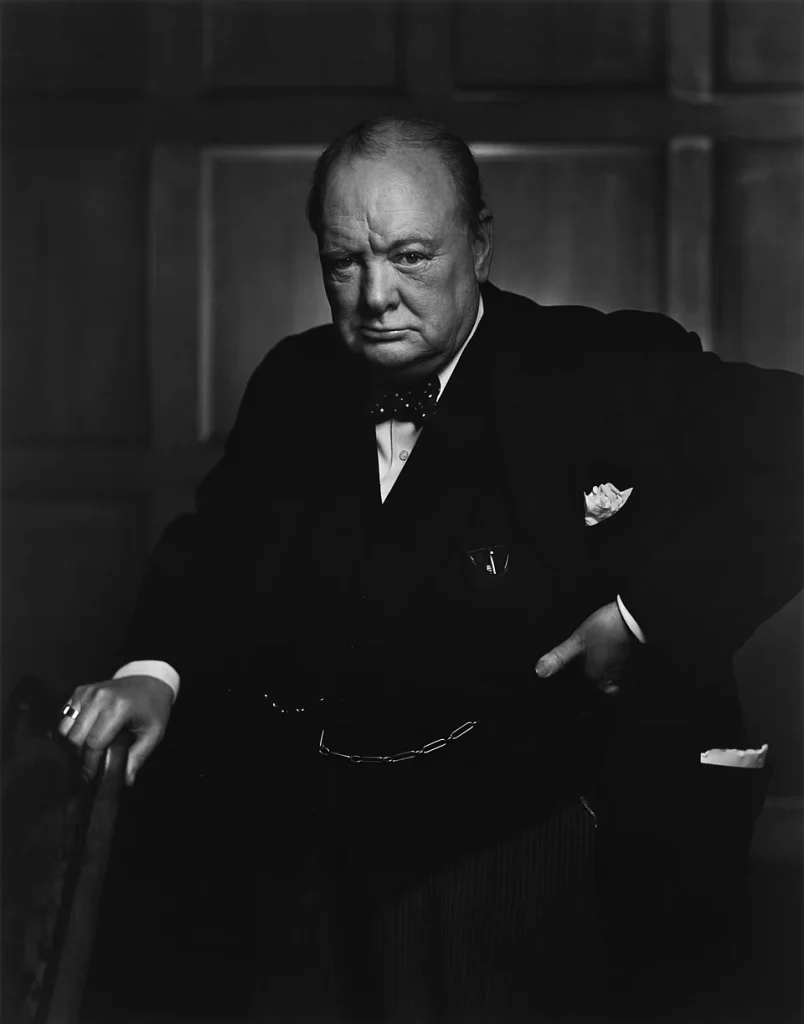 By Yousuf Karsh - Flickr: Sir Winston Churchill, Public Domain, https://commons.wikimedia.org/w/index.php?curid=41991931
